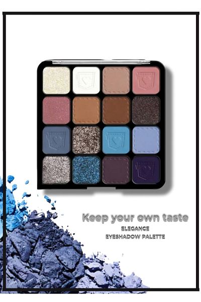 Sibelon Eyeshadow Palette - Ultimate Warm Natural 16 Colors