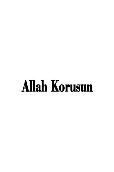 Reysa Tasarım God Bless Car Sticker 17X17 cm White