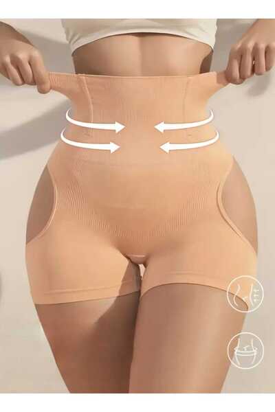 DRECCEX Yüksek Bel Göbek Bel Incelten Popo Dolgulu Korse Popoyu Dolgun Göster...
