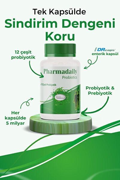 Pharmadaily Probiotics Probiotic Complex (12 Çeşit Probiyotik)