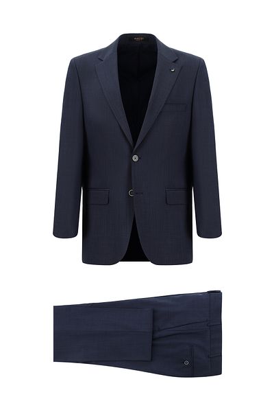 Abdullah Kiğılı Classic Patterned Wool Suit
