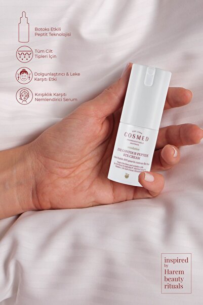 COSMED Revolution Eye Contour Peptide Cream Btx/yaşlanma Ve Kırışıklık Karşıtı Peptitli Göz Kremi 15 ml