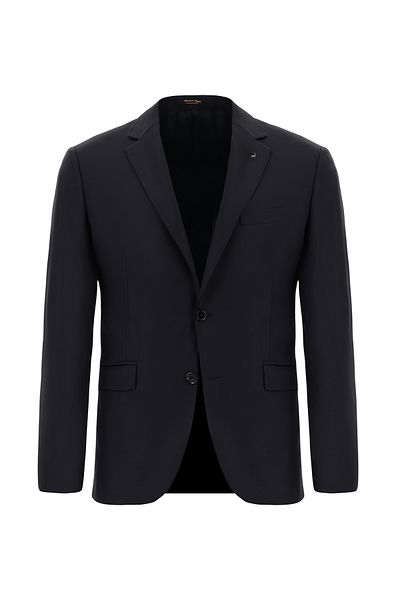 Abdullah Kiğılı Slim Fit Slim Fit Wool Classic Suit