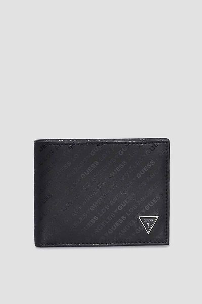 Guess SMVESALEA84-BLA Ανδρικό Πορτοφόλι