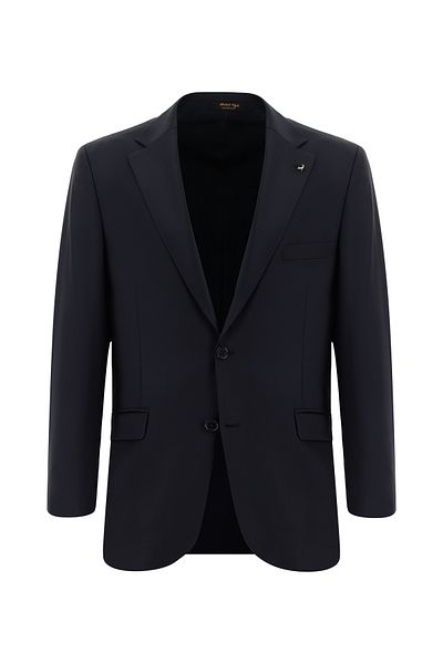 Abdullah Kiğılı Slim Fit Slim Fit Wool Classic Suit
