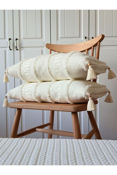 ARVA Home Bohemian Luxury Decorative Throw Pillow Comfortable Sofa Pillow Case Custom Design 50X30