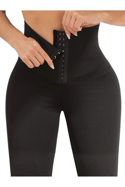 Termal Sauna Zayıflatan Yağ Yakan Iki Beden Incelten Vücut Şekillendirici Bel...