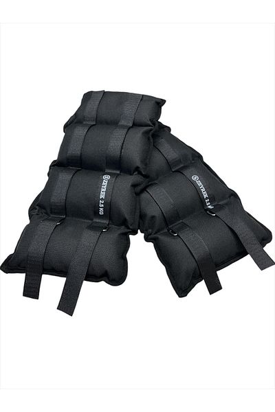 S ZEYREK 2,5 kg × 2 buc. Total 5 kg. Set de greutăți pentru întărirea mușchilor mâinii, piciorului, încheieturii mâinii.