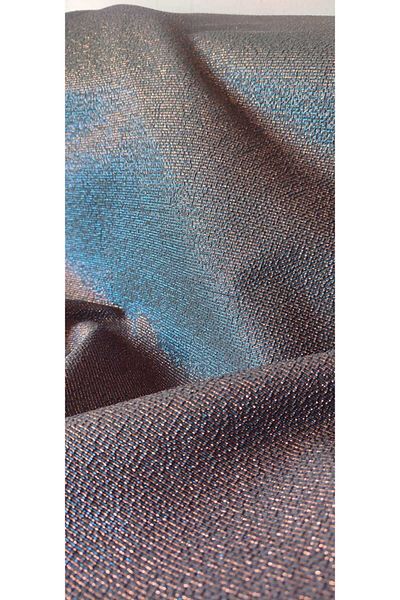 River Fabrics Janjanli Jacquard Copper-saxle