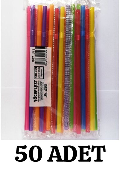 Kalbi Ticaret Plastik Jelatinli Pipet 50'li Paket Frozen Körüklü Pipet