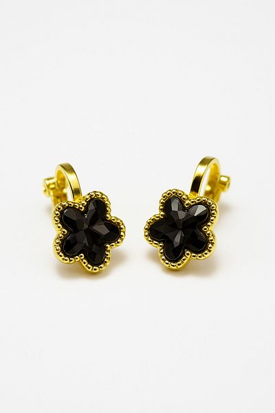 MakeWell Compression Earrings Colorful Stars Design Earrings for Non-Pierced Ear