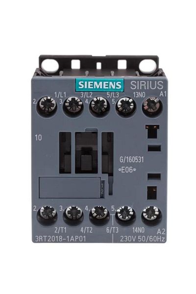 Siemens Sirius Contactor 16a - 3rt2018-1ap01 230v AC 7.5kw
