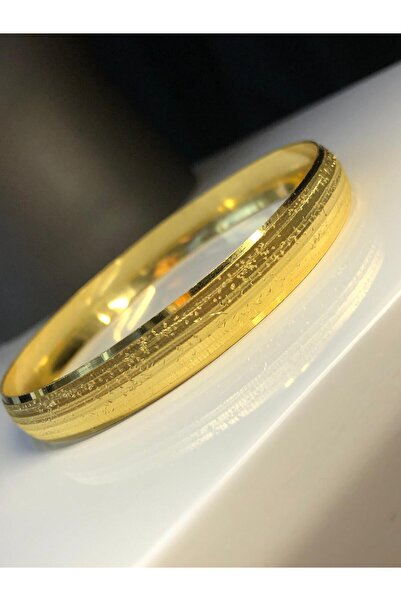 vogutima Kadın Altın Kaplama Bilezik - 10mm Sim Model 24 Ayar Kaplama • Düğün • Nişan • Söz Takı