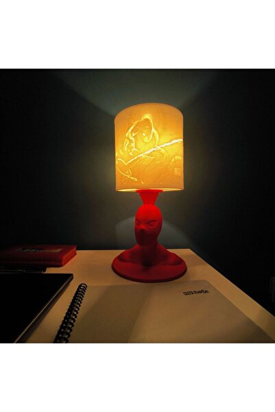 Hobbit Kovuğu Örümcek Adam Abajur