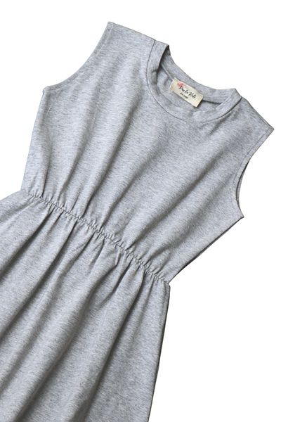 Parla Kids 0010 - Σετ αγκράφες σολομού για κορίτσι σε γκρι φόρεμα