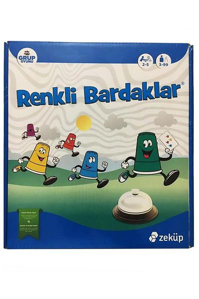ZEKÜP Colored Cups Brain Game