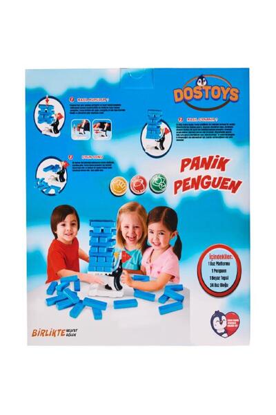DOSTOYS Panic Penguin Flea Game