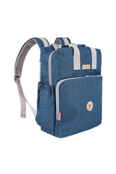 Colibro Geanta Bebelusi Rucsac Colibro POP pentru mama sau tata, atasabila de carucior, Albastru