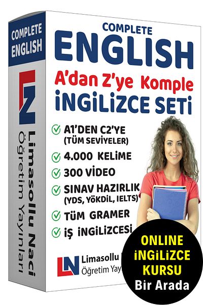 Limasollu Naci Öğretim Yayınları English + German + Russian + Spanish Training Sets and Books, Fast and Effective Training in 4 Languages