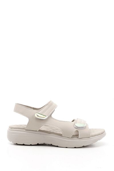 GÖNDERİ(R) Γυναικεία/Κορίτσια Μπεζ Velcro Comfort Σανδάλια