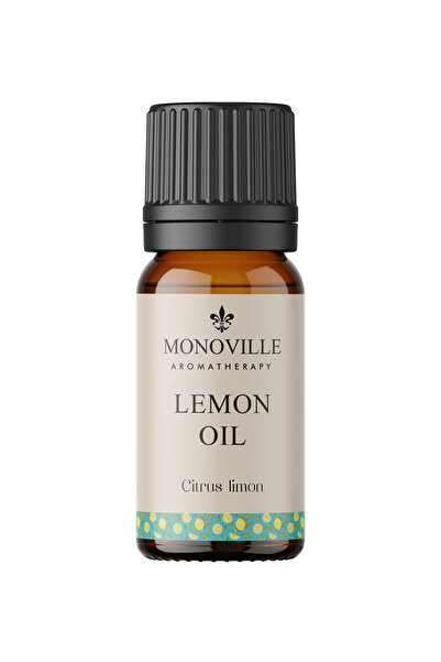 Monoville Citronový olej 10 ml, pomerančový olej 10 ml Sada 2 ks 100% čistý a přírodní (citronový a pomerančový olej) 2x10 ml