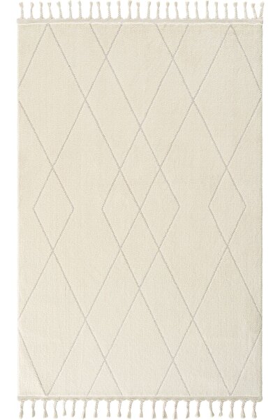 Cool Halı Scape 02 Krem Salon Halısı Hav Vermez Mutfak Halısı Yumuşak Dokulu ...