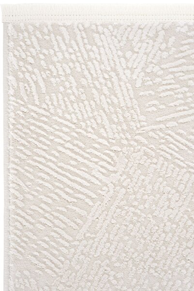 Cool Halı Safir 8608 Krem Halı Yolluk Oturma Odası Salon Halısı Kesme Antre Koridor Halısı Yatak Odası Halısı