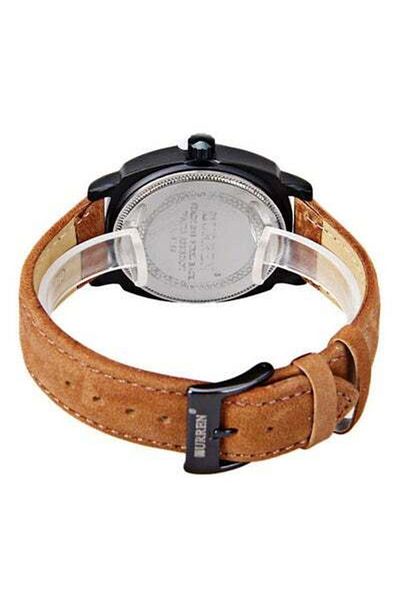 HALAMODO Analog Leather Watch 8139