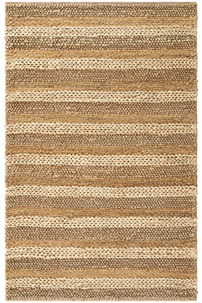 Cool Halı Naturals 1410 Natural Doğal Jüt Halı El Dokuma Hasır Halı Dekoratif...