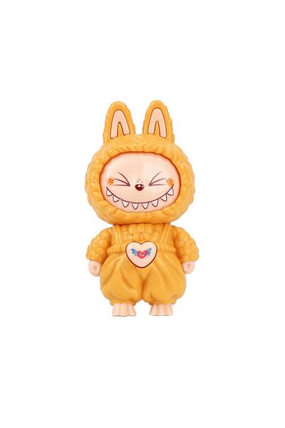 Choice Labubub New Labubu Face Changing Doll Keychain Labubu Cartoon Stress Relieving Toys Creative Fun Pen