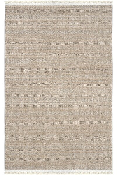 Cool Halı Jerry 01 Bej Bukle Örgülü Salon Halısı Yumuşak Dokulu Antre Hol Halısı Kesme Halı Yolluk