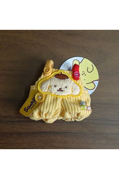 Choice 6.5x9cm Pompompurin Sanrio Doll Clothing For V1 V2 Labubu Kawaii Anime Hello Kitty Melody Kuromi Dol