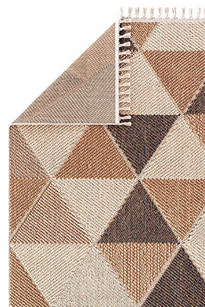 Cool Halı Bress 1405 Sarı Mavi Halı Iskandinav Halı Kesme Yolluk Salon Halı Koridor Halısı Oturma Odası Halısı