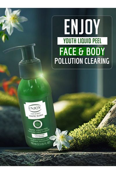 Enjoy Liquid Peeling Drops of Youth 100ml – Anti-Aging Glow, Hydrating & Firming for Face & Body