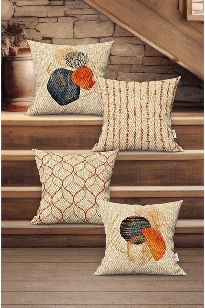 CANİLA DİJİTAL BASKILI KIRLENT KILIFI. YUMUŞAK KIRLENT KILIFI. KOLTUK KIRLENT...