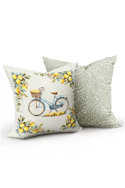 CANİLA Double Sided Digital Printed Soft Washcloth - Summer Brown
