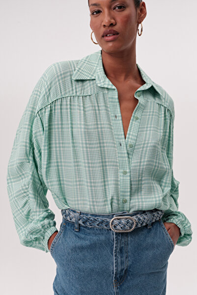 Exquise Πουκάμισο με καρό μοτίβο γιακά