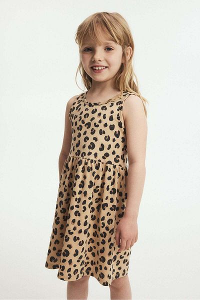 H&M Patterned Cotton Dress