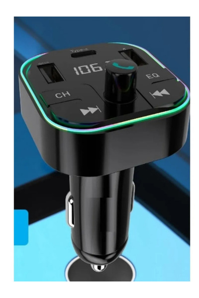 Evax Araç İçin Bluetooth FM Modulator (Transmitter) Çakmaklık 20W PD Şarj