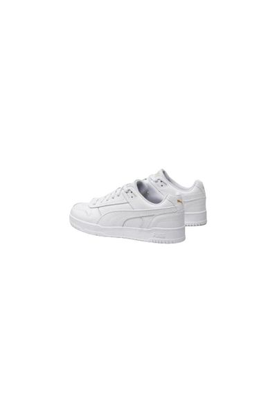 Puma Rbd Game Low Unisex Sneakers - 386373 -02 Λευκό και χρυσό με λεπτομέρειες