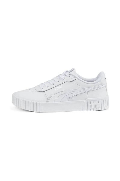Puma Pantofi de damă Puma Carina 2.0 - 385849 -02 Alb-Alb-argintiu