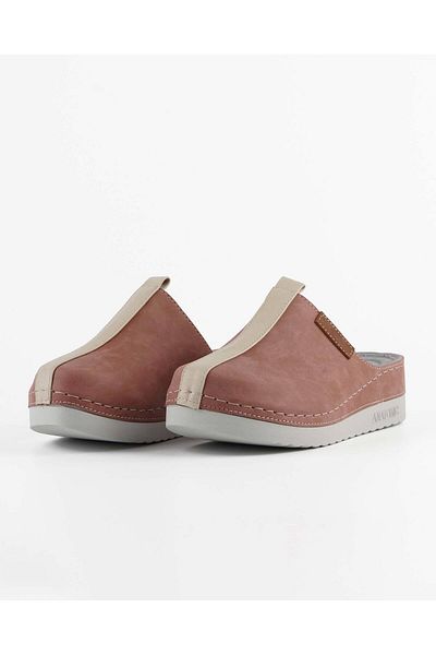 DR KLOMPA Women's Slippers Ms312 Powder Mikanos Orthopedic Sabo Slippers