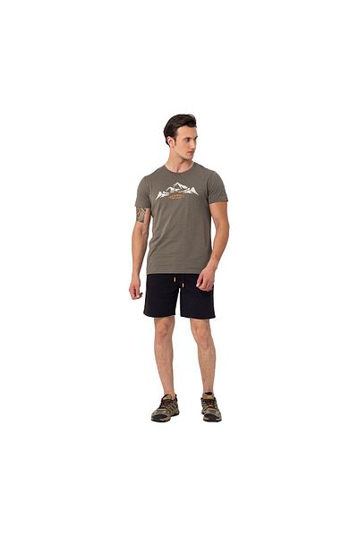 Merrell T-shirt Erk Dusty Olive M4taurusm