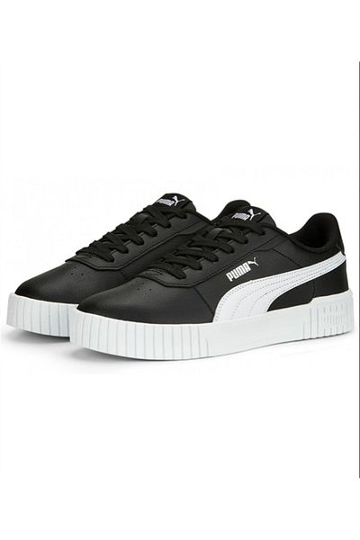 Puma Pantofi casual de damă 385849   10 Negru/alb