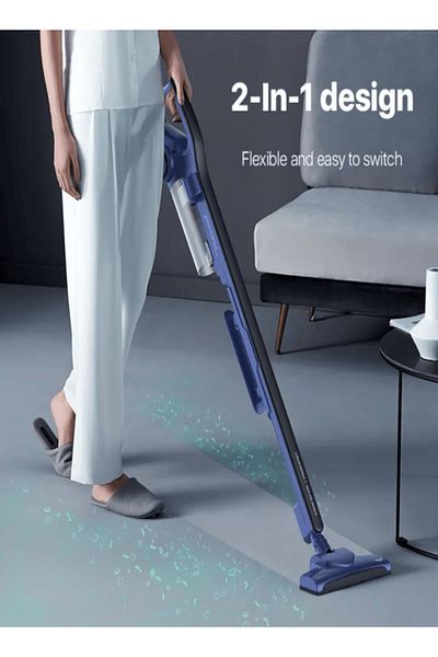 Deerma Floor Handheld Vacuum Cleaner With HEPA Filter DX810 Blue