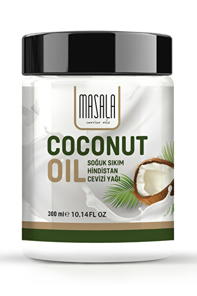 Masala Hindistan Cevizi Yağı 300ml - Soğuk Pres (Coconut Oil - Cold Pressed)