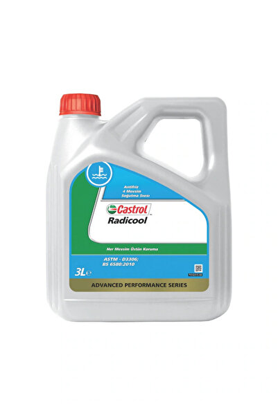 CASTROL Radicool Konsantre Mavi Antifiriz 3 Litre( Üretim Yılı 2025 )