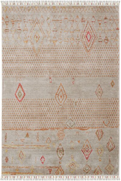 Cool Halı Galata 15 Bej Halı Otantik Salon Halısı Iskandinav Halı Natural Bam...