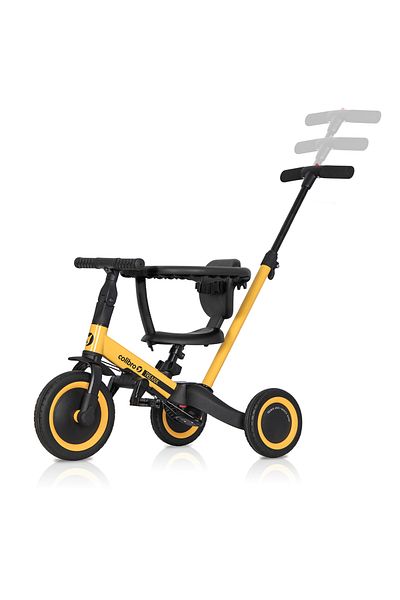 Colibro 5-in-1 tricycle with handlebar, convertible into a TREMIX UP bicycle up to 25 kg, Banana