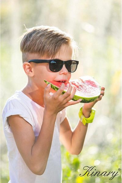 Kinary Uv400 Unisex Children's Sunglasses Black 4001